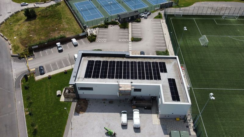Helsby Sports Centre installation